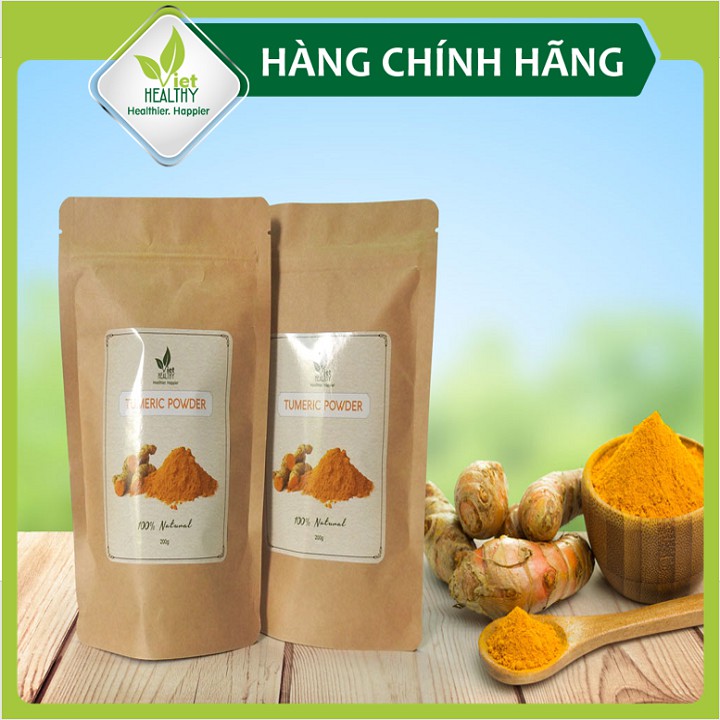 Bột Nghệ Viet Healthy 200g, bột nghệ nguyên chất Viethealthy