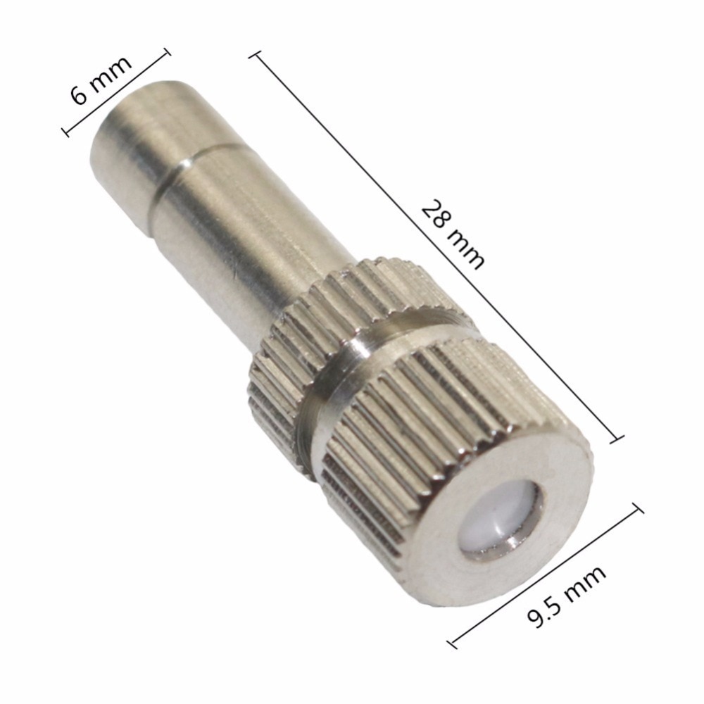 1 Vòi Phun Sương Làm Mát Áp Suất Thấp 0.1-0.8mm