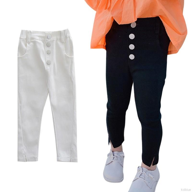 Quần legging lưng cao thời trang dành cho bé gái