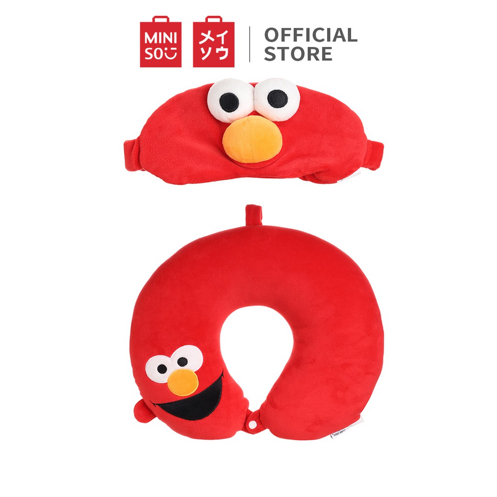 Miniso Gối Kê Cổ Chữ U Kèm Bịt Mắt 2 Trong 1 Tiện Dụng Khi Đi Du Lịch