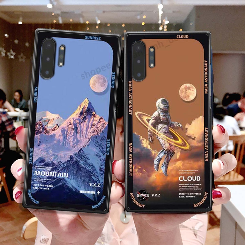Ốp Samsung Note 10 / Note 10 Plus / Note 10+ hình vũ trụ, mountain, cloud phong cách cá tính