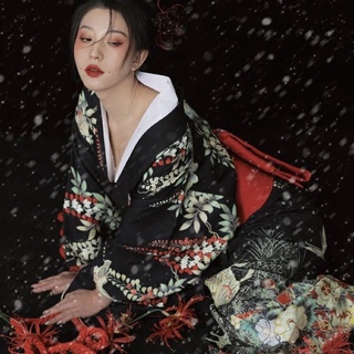 Kimono nhật bản dài tay ( sẵn )