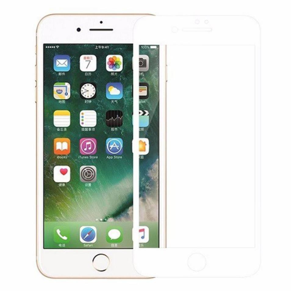 Miếng dán kính cường lực Full 10D cho iPhone 6 / 6s Hiệu Vmax (Phủ Nano, Vát 10D, mài cạnh 2.5D, hiển thị Full HD)