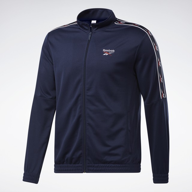 [Mã FAMALL55 giảm 10% tối đa 50000 đơn từ 300k] Áo Khoác Thể Thao Nam Reebok CLASSICS VECTOR TAPE TRACKTOP FT7310