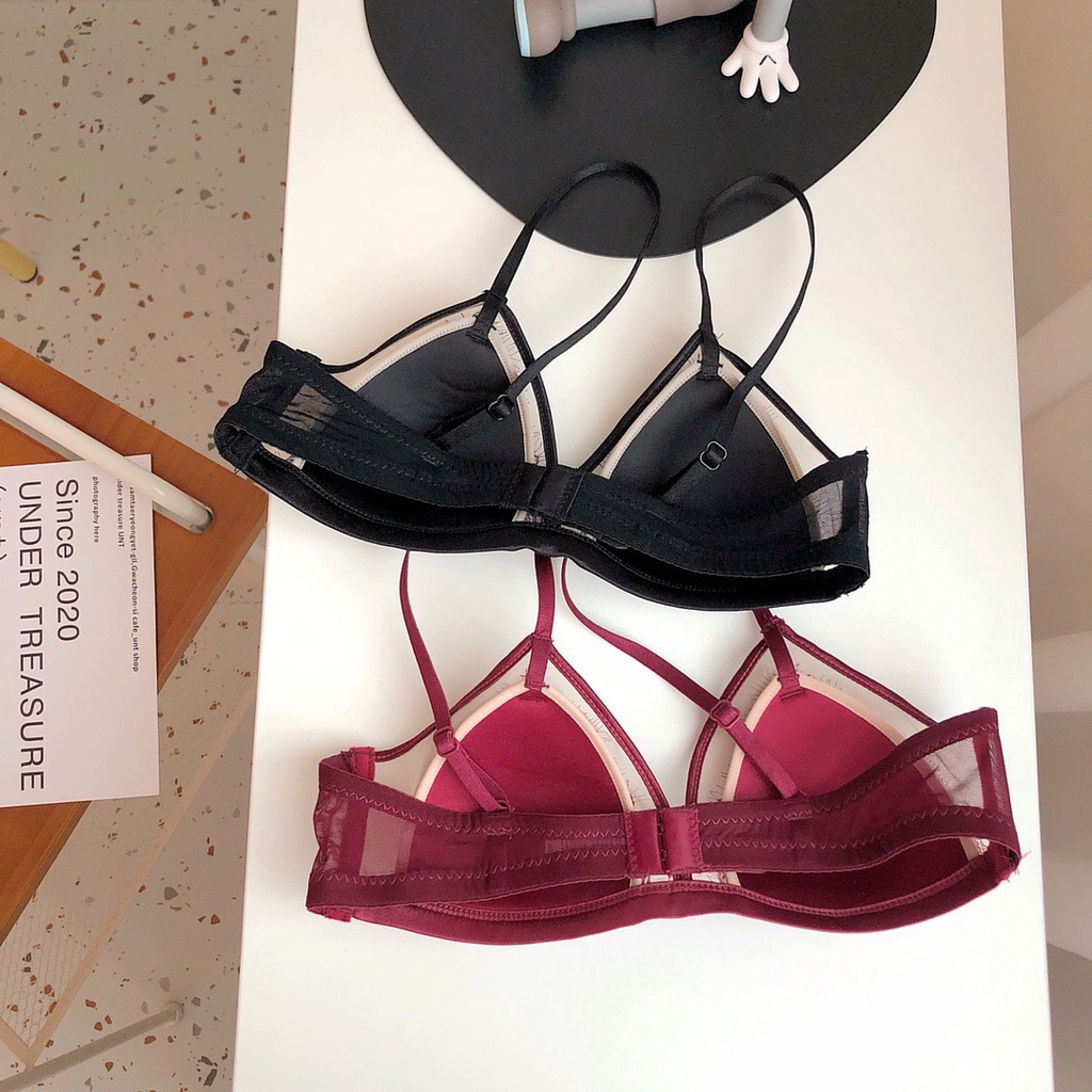 Áo ngực nữ ren mỏng không gọng cao cấp, trẻ trung (MS 04072) Anna Shop