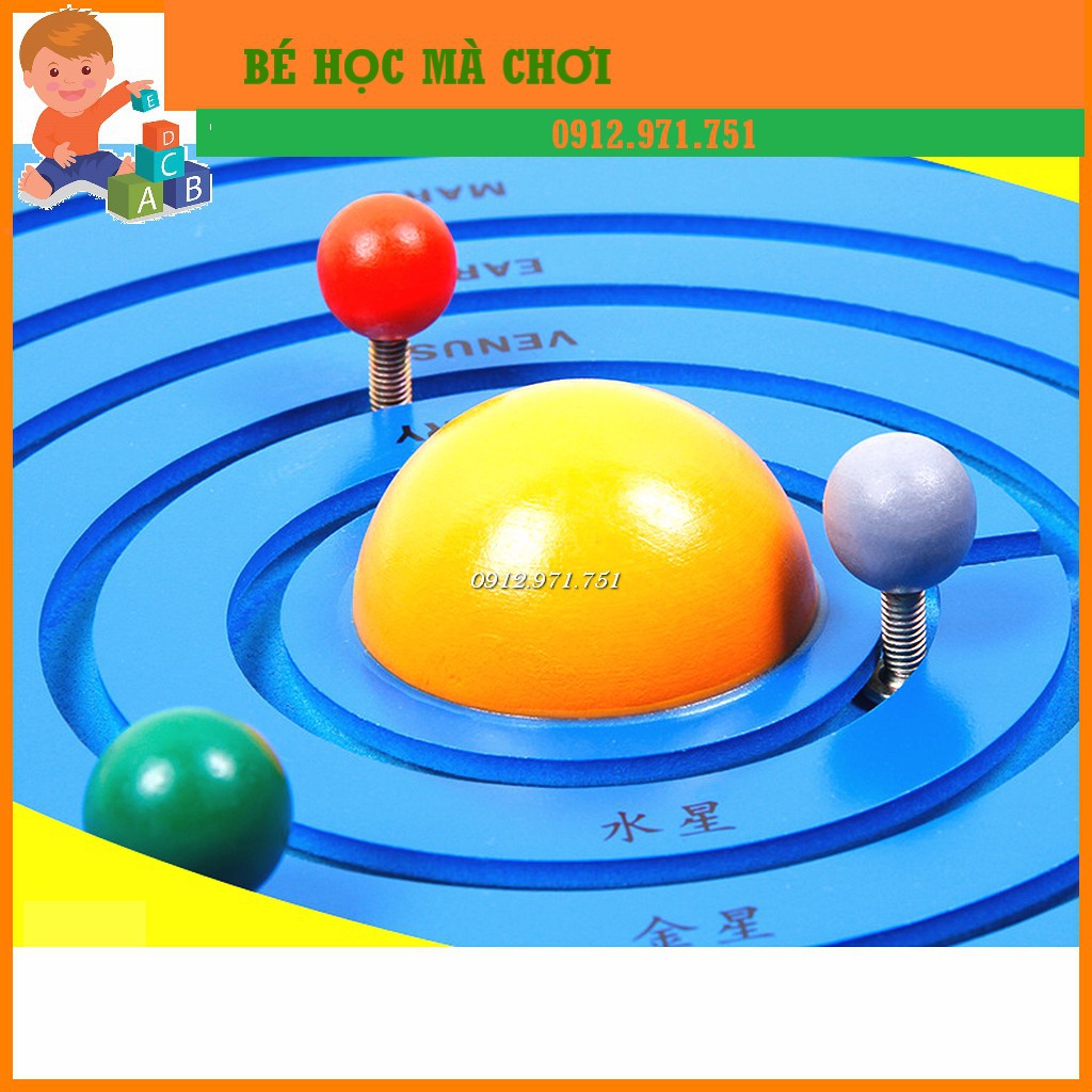 Giáo Cụ Montessori - Các Hành Tinh Trong Hệ Mặt Trời