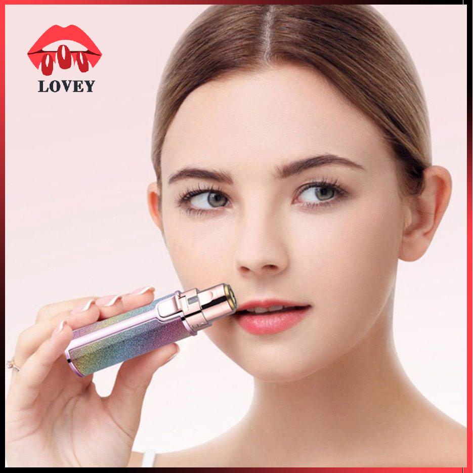 [Hàng mới về] Máy Tỉa Lông Mày 2 Trong 1 Có Thể Sạc Lại Bằng Cổng Usb