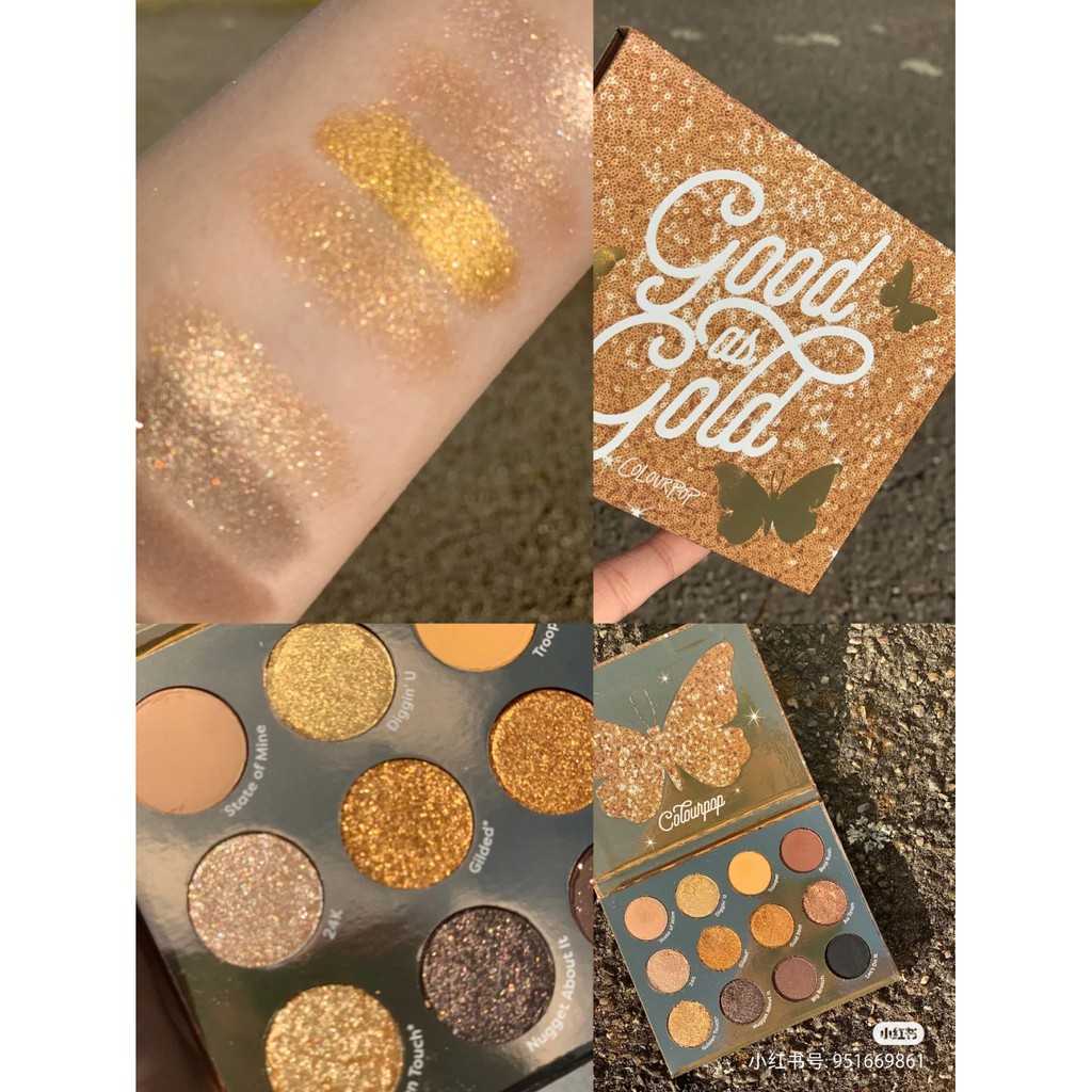 Bảng mắt Colourpop Good as Gold