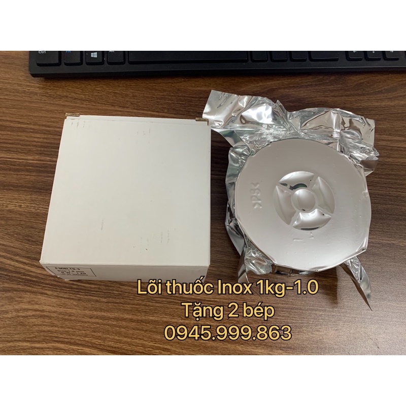 Cuộn Dây Hàn Mig Inox Không Dùng Khí Co2 -1kg-1.0 sẵn hàng tại kho