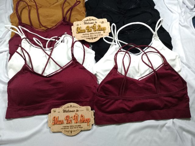 Ảnh thật ÁO BRA TẬP AEROBIC TẬP GYM THỂ THAO CHẤT ĐẸP GIÁ RẺ BRA DÂY MẢNH