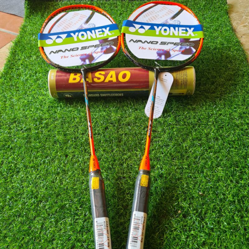 (TẶNG HỘP CẦU)Đôi vợt cầu lông yonex 2 vợt,tặng 1 quả cầu 3 sao.gx