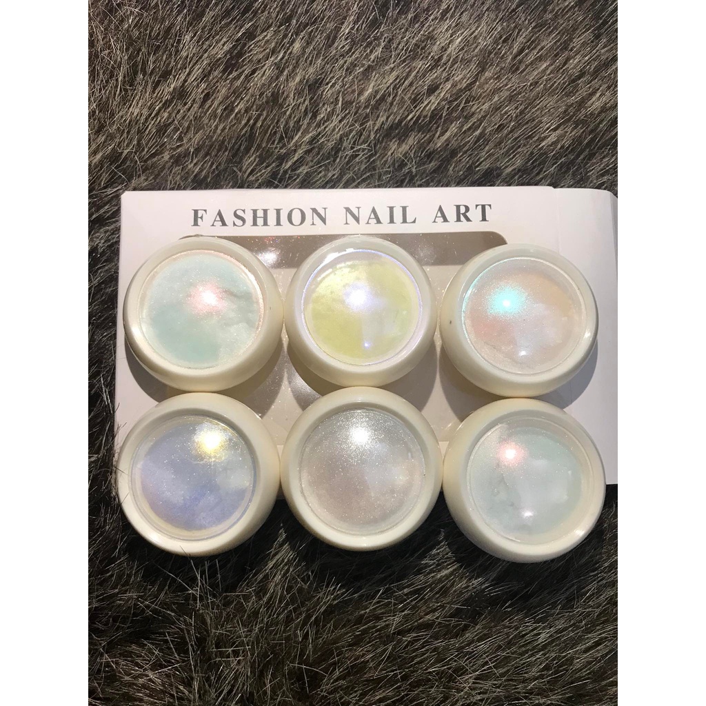 Set tráng gương ánh ngọ.c tra.i 6 hũ siêu xinh