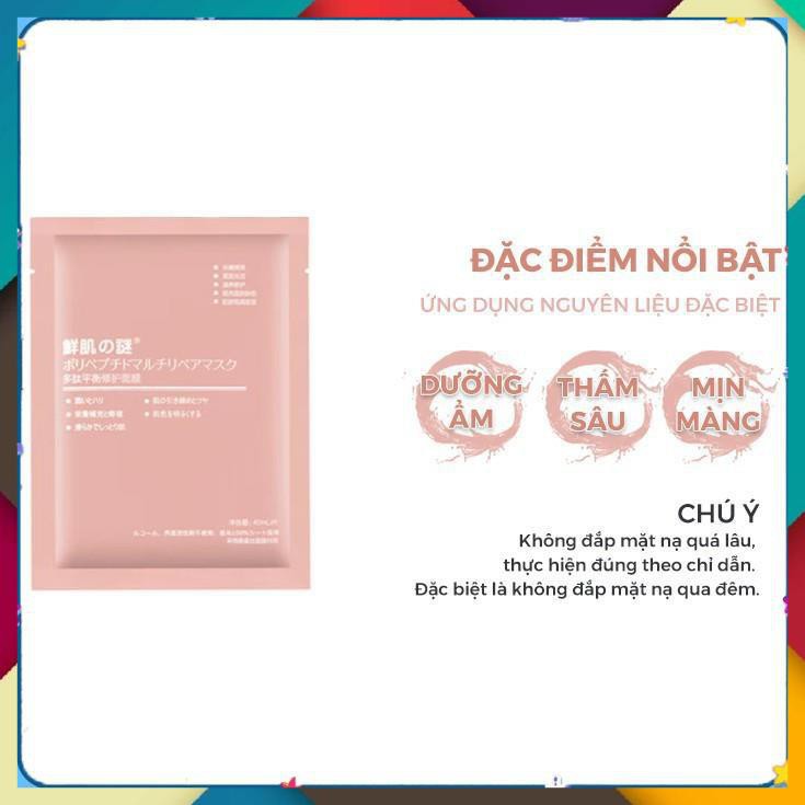 Mặt Nạ, Mặt Nạ Nhau Thai Cừu Cuống Rốn Tế Bào Gốc Rwine Beauty Nhật Bản Chính Hãng 40g