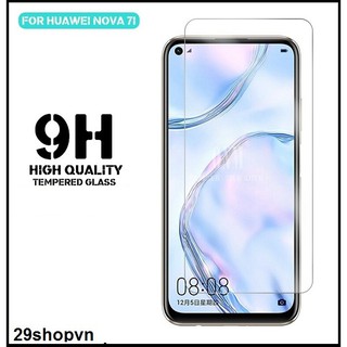 Kính cường lực Huawei Nova 7i (Trong suốt)