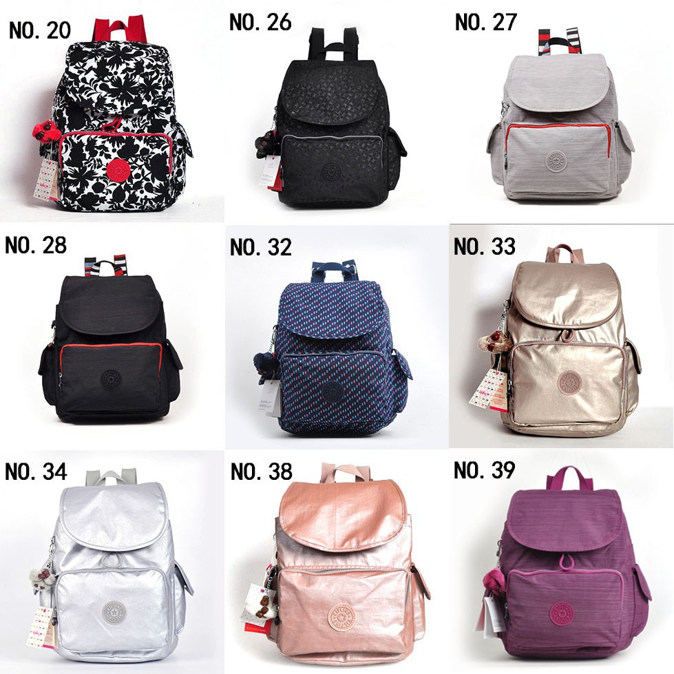 Kipling Ba Lô Nhỏ Chất Liệu Nylon Chống Thấm Nước Cho Mẹ Và Bé