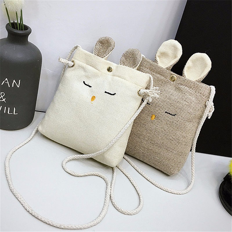 Túi tote vải đẹp đeo chéo giá rẻ canvas bag đi học ULZZANG TT3 GUDEO