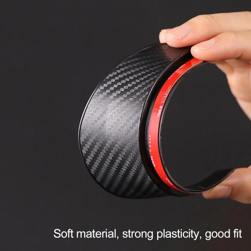 Ốp Gương Chiếu Hậu Họa Tiết Sợi Carbon Cho Xe Hơi