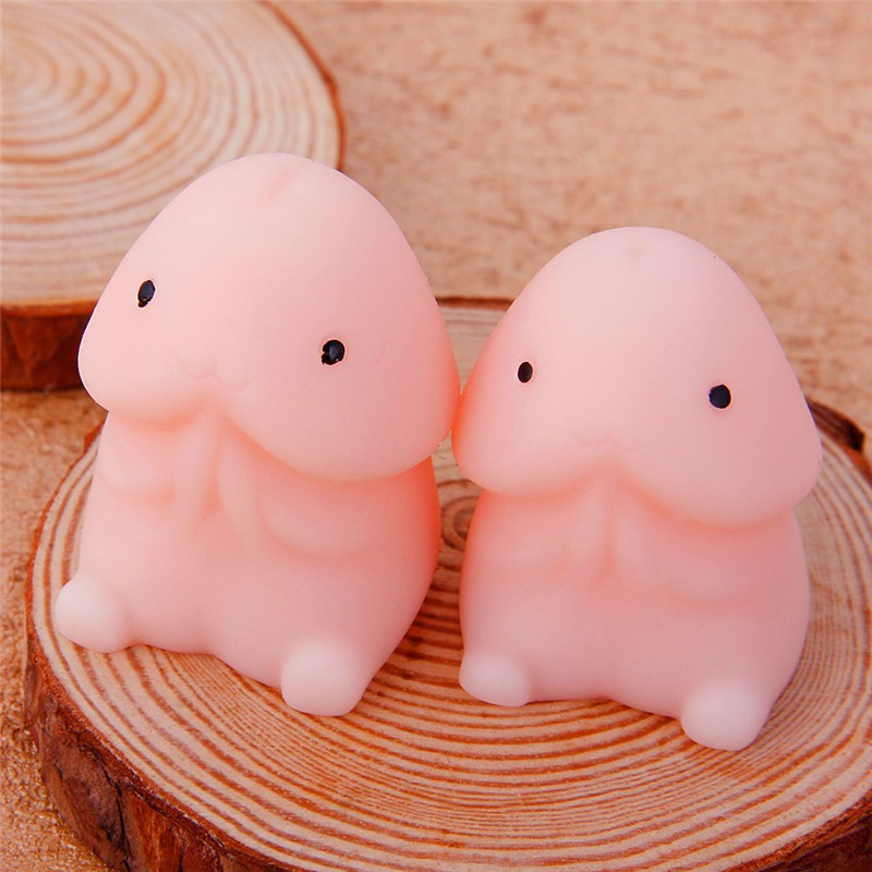 Squishy Bé Ciu Silicon Mềm Dẻo Dễ Thương - Thú Dẻo Con Ciu Chàng chính hãng