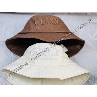 Nón bucket vải da tai bèo cao cấp thêu chữ xịn xò from chuẩn