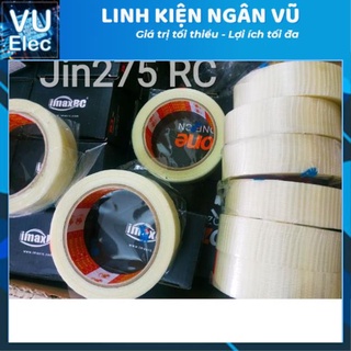 Băng dính sợi thủy tinh rộng 1cm sọc caro