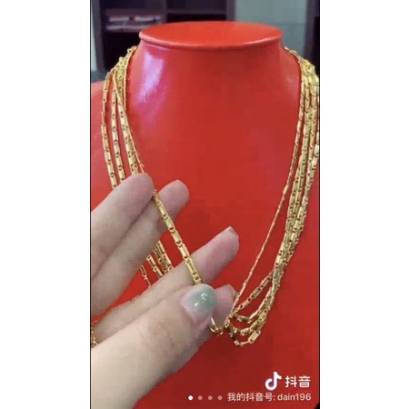 dây chuyền mạ vàng