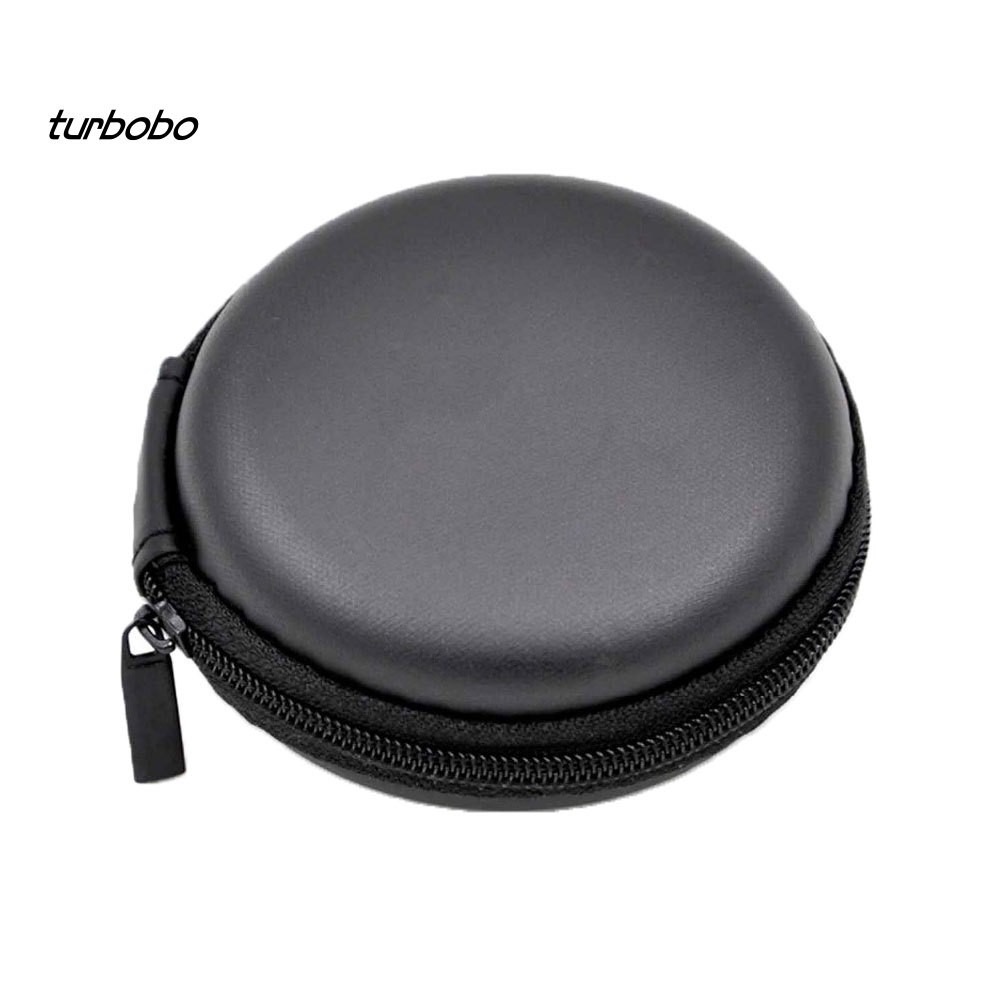 Túi tròn khóa kéo đựng tai nghe đa năng chống sốc ej-