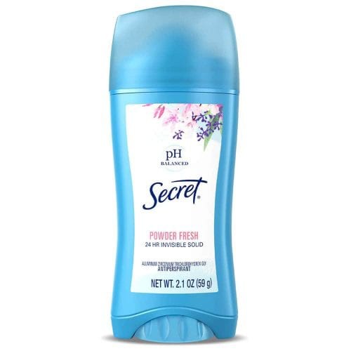 [HÀNG MỚI CHÍNH HÃNG] Chuẩn Auth - Lăn khử mùi dạng sáp Secret invisible solid
