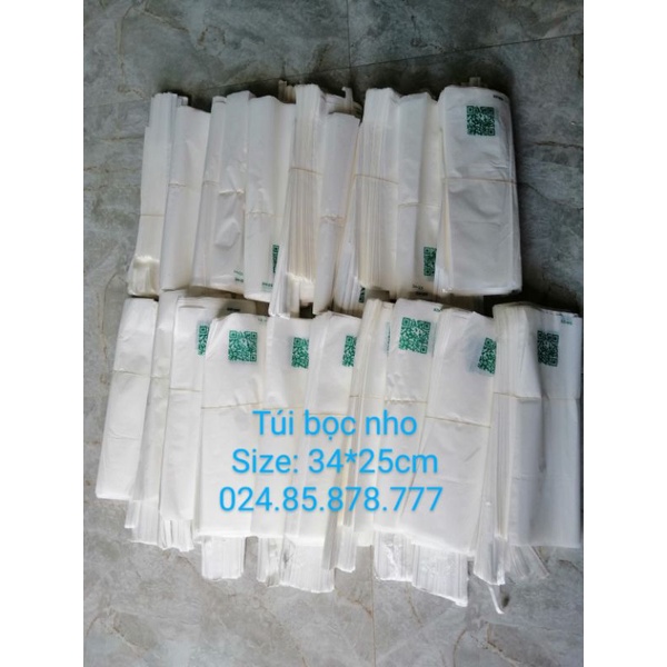 100 TÚI BỌC TRÁI NHO HÀNG CHUẨN  34cm*25cm