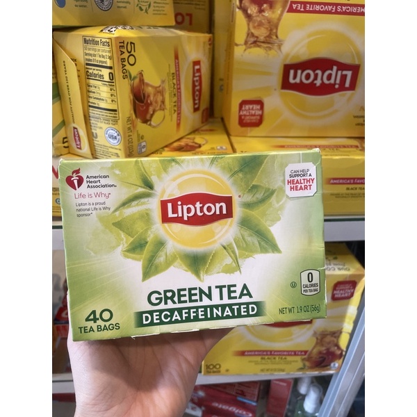 👉1–Lipton - Black Tea Bags, 100 ct 0 calories -Mỹ