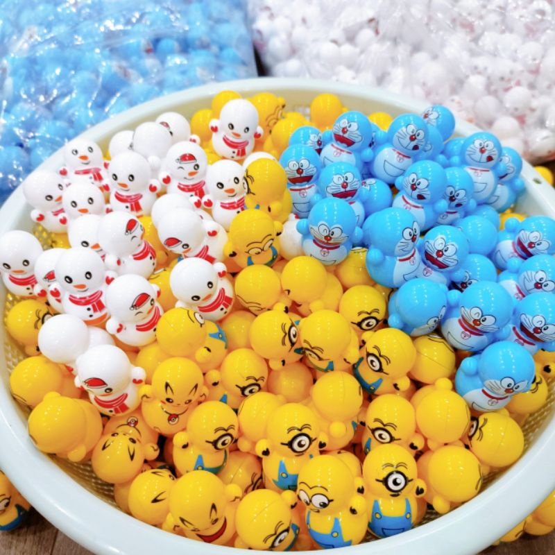 Lật Đật mini Hình Squid Game Và Doaremon Dễ Thương Siêu Đáng Yêu Đồ Chơi Cho Bé  (giao ngẫu nhiên)