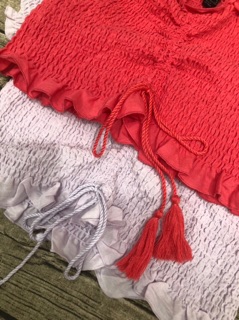 🔆🔆 ÁO CROPTOP SMOCKING  F21