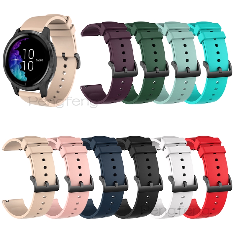 Dây đeo silicone mềm 20mm chất lượng cao cho đồng hồ Garmin Venu