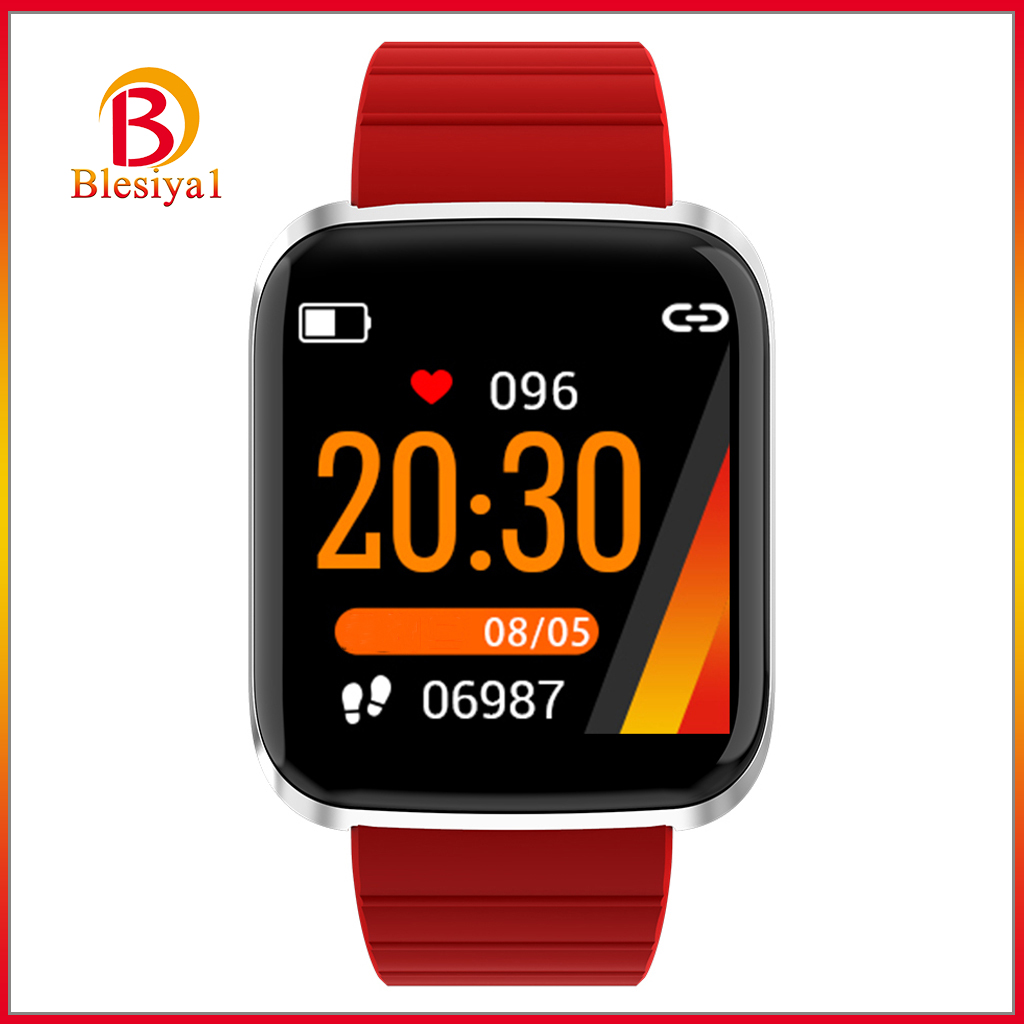 (Hàng Mới Về) Đồng Hồ Thông Minh Chống Nước Hỗ Trợ Theo Dõi Huyết Áp Màn Hình 1.3inch Kèm Phụ Kiện