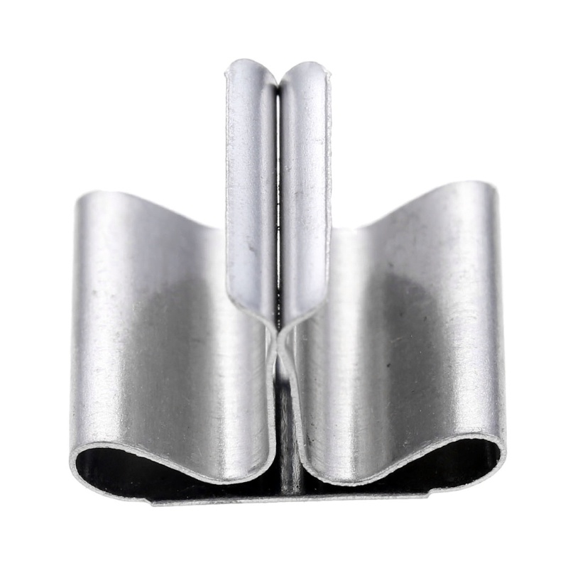 Bộ 50 Đế Kẹp Cố Định Dây Bấc Đèn Cầy Bằng Sắt Tiện Dụng DIY