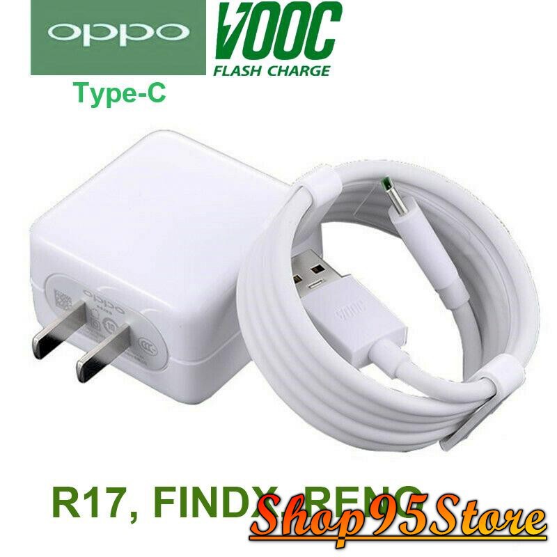 Bộ sạc nhanh OPPO VOOC R17 Chân Type C