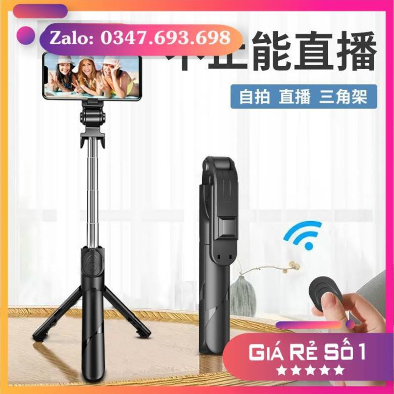 [RẺ VÔ ĐỊCH LUÔN] Gậy Chụp Ảnh Tự Sướng 3 in 1, Bluetooth ,Chân Đa Năng, Selfie, Livestream | BigBuy360 - bigbuy360.vn
