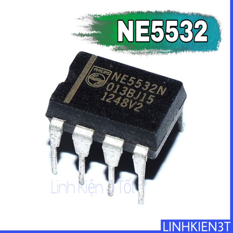 IC khuếch đại NE5532P NE5532 DIP-8 chính hãng