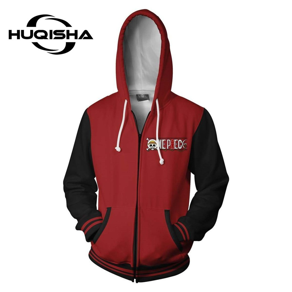 HUQISHA One Piece Men Casual Personality Hoodie