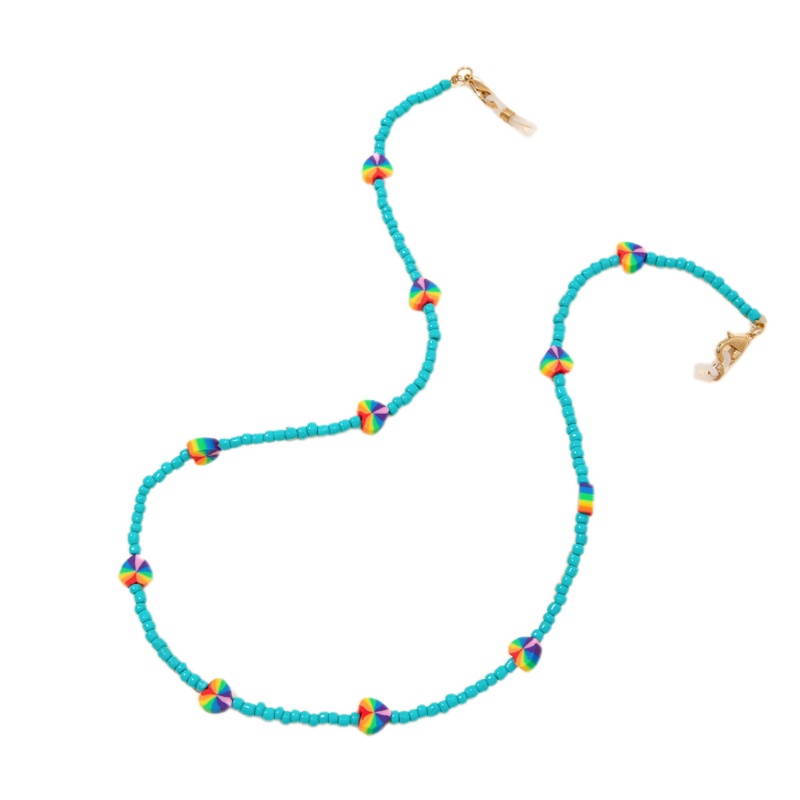 Dây Chuỗi Hạt Nhiều Màu Sắc Đeo Kính Mát Thời Trang Cho Nữ