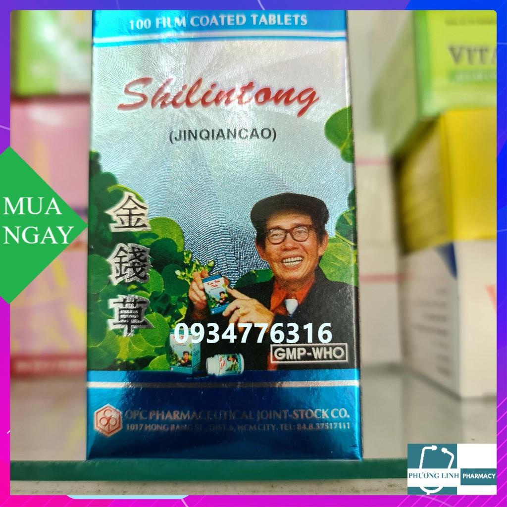 [Hộp 100 viên] Kim tiền thảo - Shilintong - Hỗ trợ trị sỏi thận - Dược phẩm OPC
