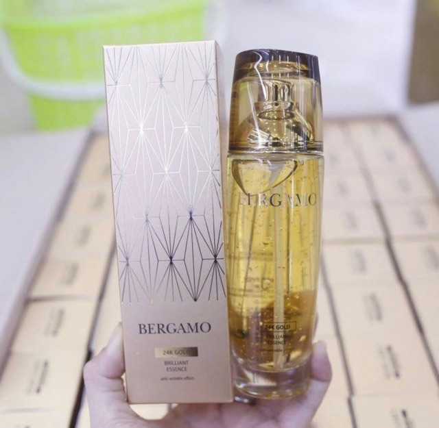 Tinh chất dưỡng da 💖FREESHIP💖 Serum Bergamo 24K Gold Brilliant Essence 110ml