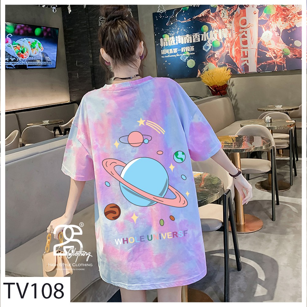 Áo Thun Trắng From Rộng Nam Cổ Tròn Tay Lỡ 2s Clothing Áo Phông Unisex Cotton Oversize Form Rộng Giá Rẻ In Hình TV108 | BigBuy360 - bigbuy360.vn