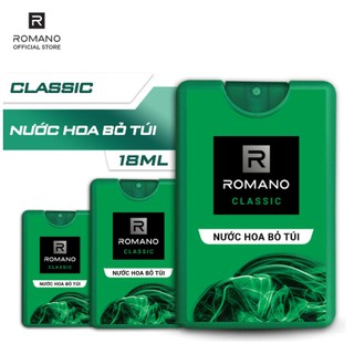 Nước Hoa Bỏ Túi Romano Classic (18ml)