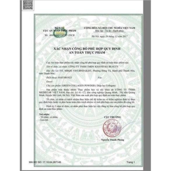 [Chuẩn Auth] -  DIỆP LỤC COLLAGEN [CHUẨN AUTHENTIC] | BigBuy360 - bigbuy360.vn