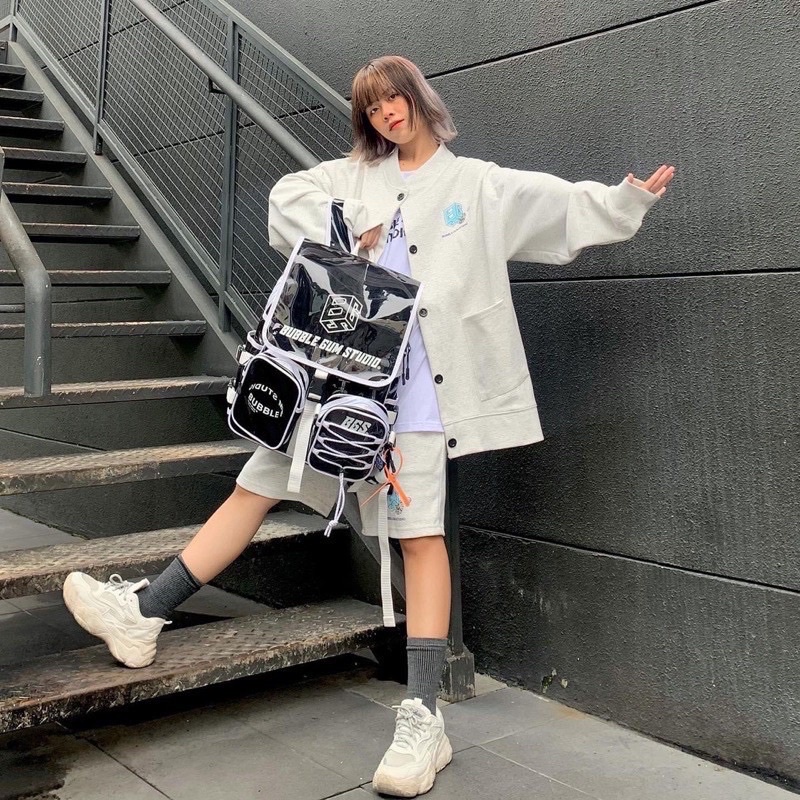 Balo thời trang đi học nam nữ Bubble Gum Studio