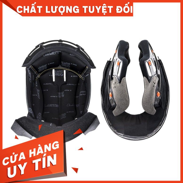 [ CHÍNH HÃNG] LÓT MŨ BẢO HIỂM LẬT HÀM LS2 FF399 - SPID.VN(KHÔNG BAO GỒM NÓN)- KÈM QUÀ TẶNG