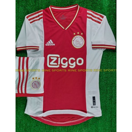 Bộ áo bóng đá Ajax đỏ Bodyfix hàng Thailand chuẩn thi đấu 2022-2023