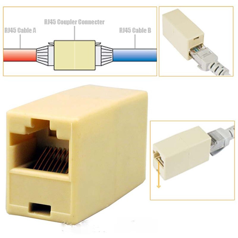 Đầu nối mạng LAN RJ45 - Cổng Kết Nối CAT6 LAN Ethernet Dây Mạng - HP DIGI TECH