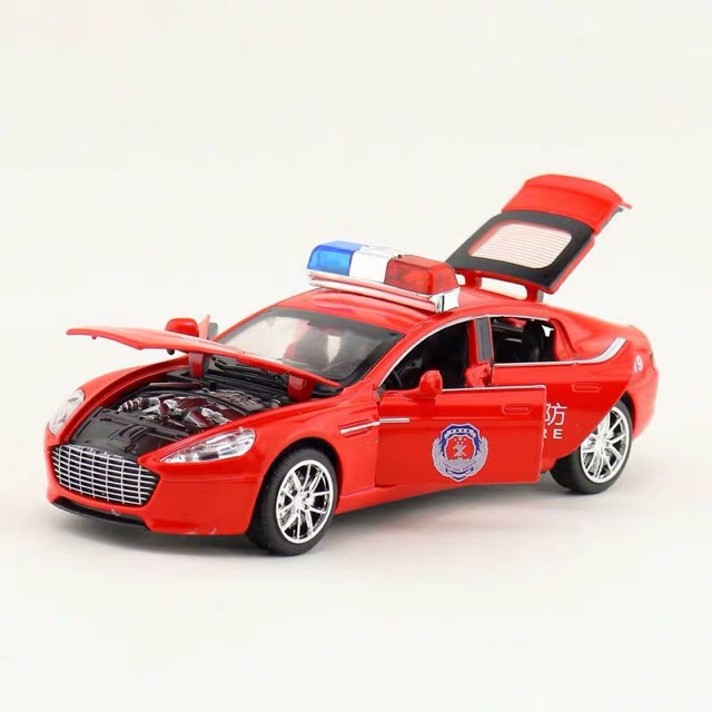 ✨ 3 Màu ✨ Mô Hình 1:32 Xe Aston Martin Cảnh sát Police ✨✨