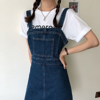 Váy suông Váy dáng dài Váy maxi nữ SEOUL Phong cách Hàn Quốc sang trọng retro cô gái học thuật giảm tuổi váy d
